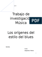 Trabajo de Investigación Música