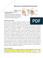 Mecânica Da Ventilação e Pneumotórax 