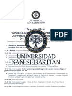 Programa Simposio Nacional Ciencia Cardiovascular USS Stgo 2016