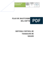 Plan de Mantenimiento