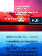 Diapositivas - Jurisprudencia en Medidas de Coercion Procesal