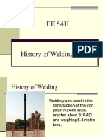 Welding History