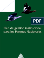 Plan de Gestión Institucional - Administración de Parques Nacionales - Argentina