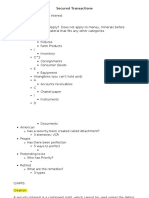 Secured Transactions Notes For Final