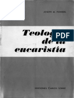 Teología de La Eucaristía. Powers, Joseph