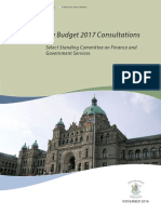 FGS 2016-11-15 Report - BudgetConsultation (K 12 Public Ed)