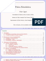 Notas de Aula - Física Estatistica Oguri PDF