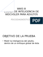 Escala de Inteligencia de Weichler para Adultos