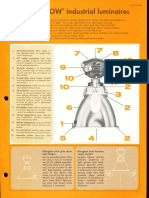 GE Lighting Systems Filterglow Industrial Luminaires Brochure 1967