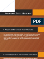 Persamaan Dasar Akuntansi