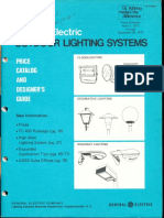 GE Lighting Systems Price Book - Outdoor Designers Guide 4-77 - 9-77