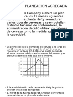 Ejemplo de PLANEACION AGREGADA