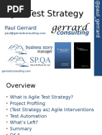 Agile Test Strategy