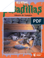 Aliento de Vampiro - R. L. Stine