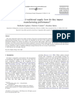 Cagliano, Caniato, Spina - 2004 - Lean, Agile and Traditional Supply How Do They Impact Manufacturing Performance