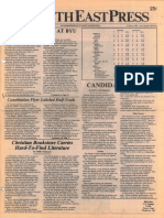 Homosexuality at BYU 1980's Reported in 'Seventh East Press' Newspaper