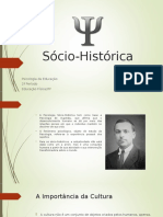 Psicologia Sócio Histórica