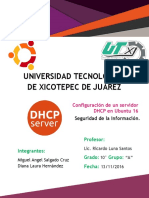 Manual de Configuracion de DHCP