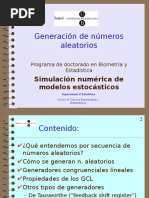 Generacion Numeros Aleatorios