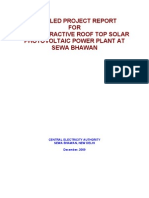 Detailed Project Report Solar PV