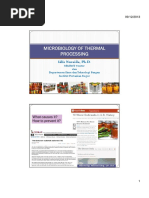 Microbiology of Thermal Processing