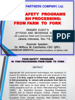 Miflora M. Gatchalian-Food Safety Programs in Fish Processing From Farm To Fork