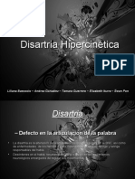 Disartria Hipercinetica