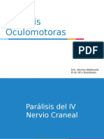 Parálisis Oculomotoras