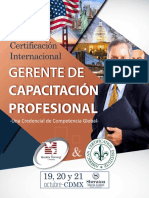 Certificacion Internacional para Gerentes de Capacitación