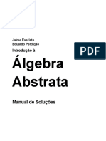 Respostas Introdução À Álgebra Abstrata