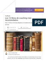 Los 12 Libros de Coaching Más Recomendados