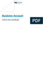 Business Account Terms and Conditions