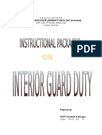 Interior Guard Duty