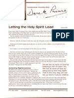 Letting The Holy Spirit Lead Rev Derek Prince