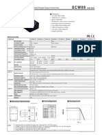 8W DC-DC Regulated Single Output Converter: Series