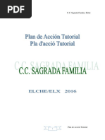 Colegio Sagrada Familia. Plan de Acción Tutorial. Fundación Caja Mediterráneo