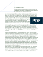 Fertigation in Sustainable Agricultural Systems