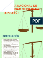 Sistema Nacional de Seguridad Ciudadana (Sinasec)