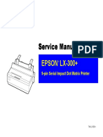 LX-300 Plus Service Manual