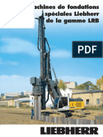 Liebherr Engins de Battage Et de Forage Prospectus Serie LRB Francais