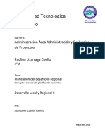 Concepto y Modelos de Planificación Económica