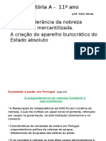 Nobreza Fundiária e Mercantilizada