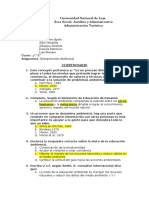 Cuestionario Interpretacion Ambiental