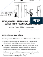 Evaluación Psicológica 2 JUICIO CLINICO y COGNICIONES DEL EVALUADOR