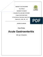 Case For Acute Gastroenteritis