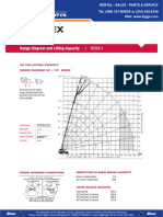 Cranes - Range Diagram and Lifting Capacity - RT555-1