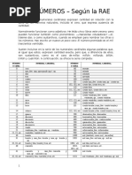 El Determinante - Numerales Cardinales y Ordinales RAE