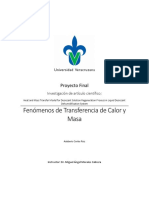 Análisis de Artículo: Heat and Mass Transfer Model For Desiccant Solution Regeneration Process in Liquid Desiccant Dehumidification System