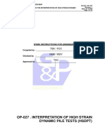 PDA Test - Result Analysis