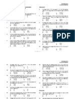 CE Board Problems in Plane Geometry